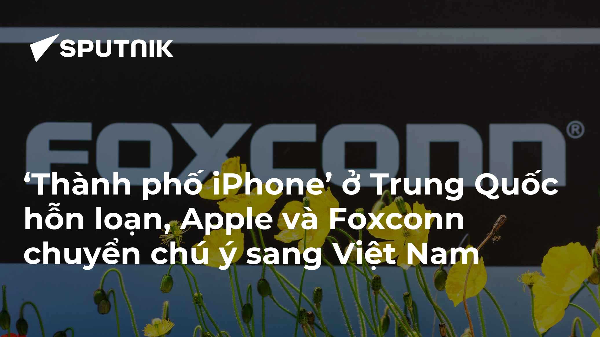 ‘Thành phố iPhone’ ở Trung Quốc hỗn loạn, Apple và Foxconn chuyển chú ý sang Việt Nam