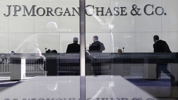 Trụ sở ngân hàng JP Morgan Chase tại New York - Sputnik Việt Nam