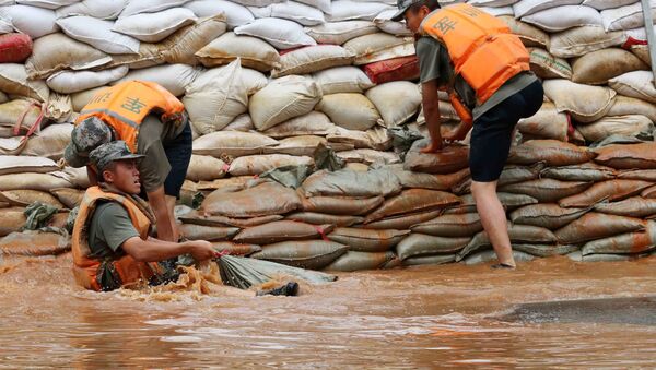Lũ lụt ở Trung Quốc - Sputnik Việt Nam