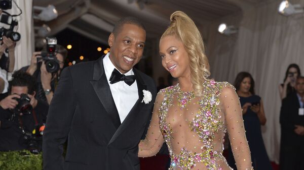 Ca sĩ Beyoncé và chồng Jay Z. - Sputnik Việt Nam