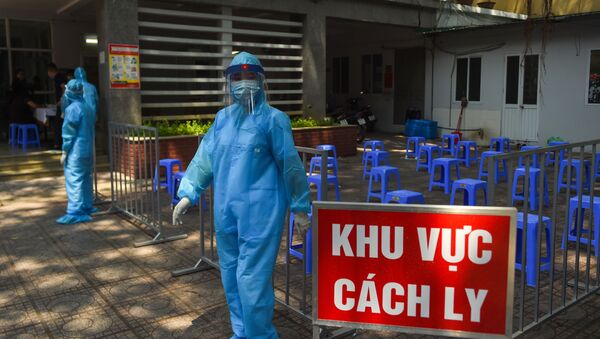 Trung tâm xét nghiệm nhanh chóng về coronavirus tại Hà Nội, Việt Nam - Sputnik Việt Nam