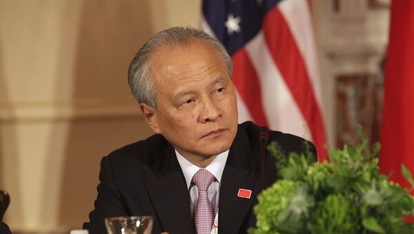 Đại sứ Trung Quốc tại Hoa Kỳ Cui Tiankai (Thôi Thiên Khải) - Sputnik Việt Nam