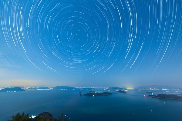 Bầu trời đầy sao phía trên Takamatsu, Nhật Bản - Sputnik Việt Nam