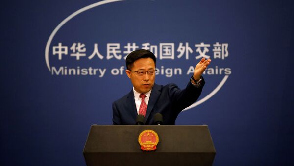 Người phát ngôn Bộ Ngoại giao Trung Quốc Zhao Lijian - Sputnik Việt Nam