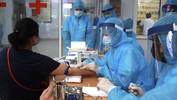 Tiến hành xét nghiệm coronavirus ở Hà Nội - Sputnik Việt Nam