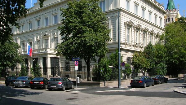 Đại sứ quán Nga tại Áo. - Sputnik Việt Nam