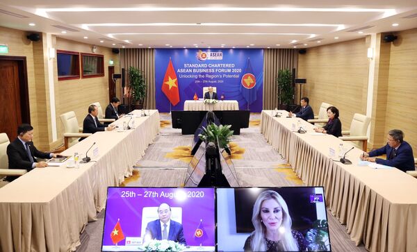 Thủ tướng Việt Nam: Dù WTO có sóng gió, Cộng đồng Kinh tế ASEAN vẫn là nơi chốn bình yên Thủ tướng Việt Nam: Dù WTO có sóng gió, Cộng đồng Kinh tế ASEAN vẫn là nơi chốn bình yên - Sputnik Việt Nam