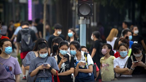 Những người đeo mặt nạ ở Bắc Kinh - Sputnik Việt Nam
