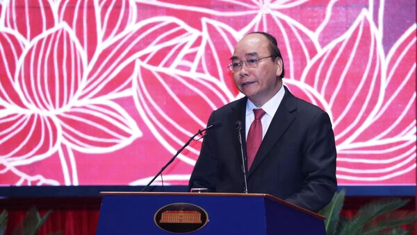 Thủ tướng Nguyễn Xuân Phúc phát biểu chỉ đạo, định hướng công tác cho ngành Ngoại giao - Sputnik Việt Nam