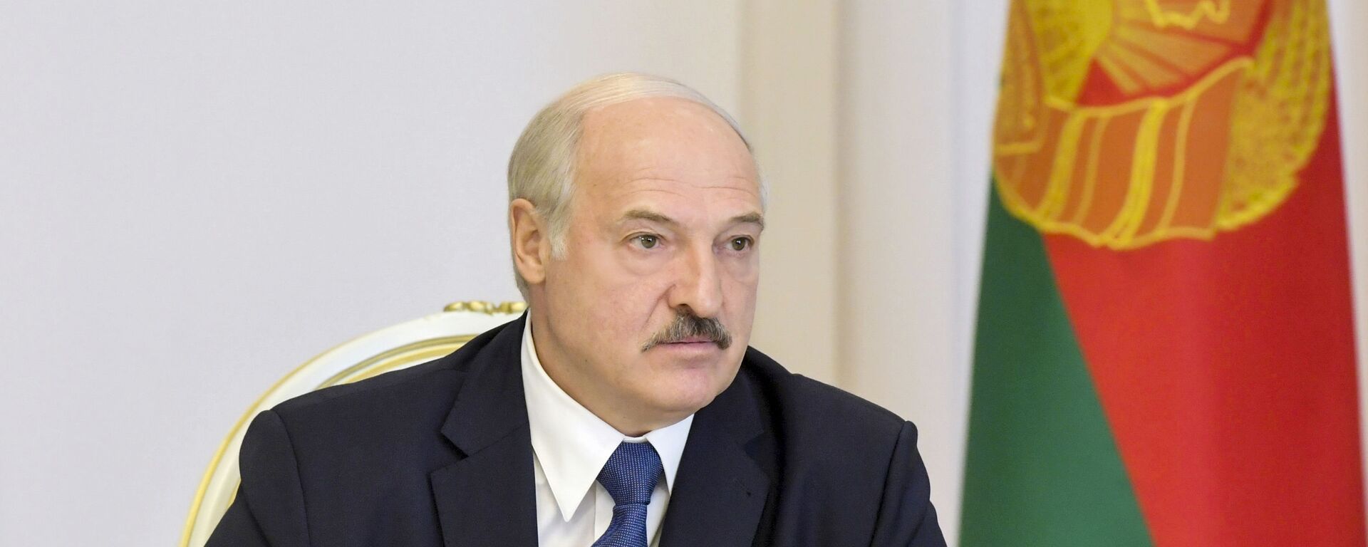 Tổng thống Belarus Alexander Lukashenko phát biểu tại Hội đồng Bảo an ở Minsk - Sputnik Việt Nam, 1920, 09.05.2021