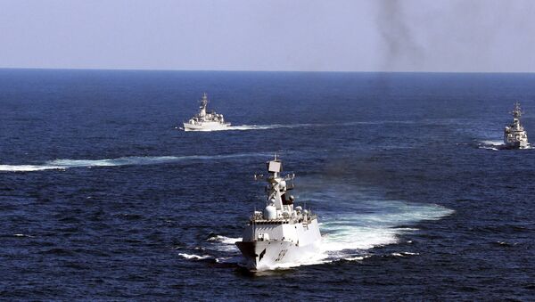 Hải quân Trung Quốc tập trận ngoài khơi quần đảo Zhoushan ở miền đông Trung Quốc - Sputnik Việt Nam