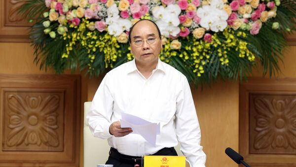 Thủ tướng Nguyễn Xuân Phúc, Trưởng Tiểu ban phát biểu - Sputnik Việt Nam
