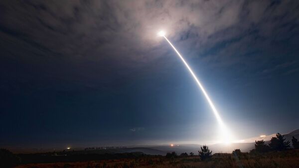 Tên lửa đạn đạo xuyên lục địa Minuteman III của Mỹ. - Sputnik Việt Nam