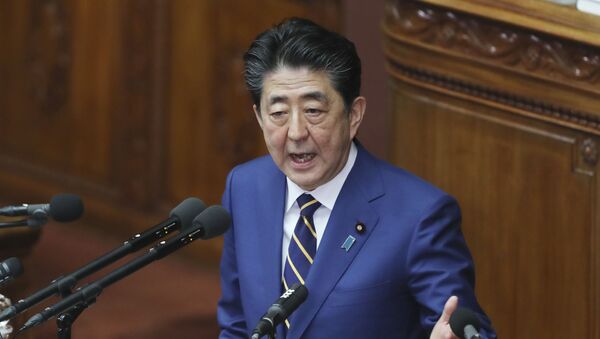 Thủ tướng Nhật Bản Shinzo Abe. - Sputnik Việt Nam