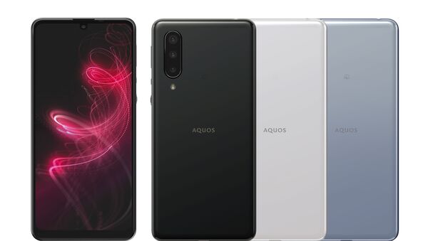 Điện thoại thông minh của công ty Nhật Bản Sharp AQUOS zero5G basic. - Sputnik Việt Nam