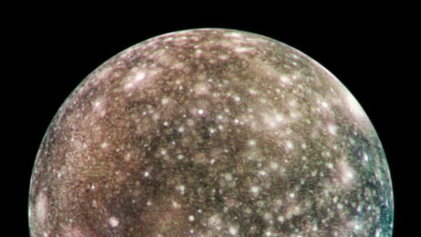 Vệ tinh tự nhiên của hành tinh Sao Mộc Callisto - Sputnik Việt Nam