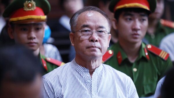 Nguyên phó Chủ tịch UBND Thành phố Hồ Chí Minh, bị cáo Nguyễn Thành Tài tại phiên tòa - Sputnik Việt Nam