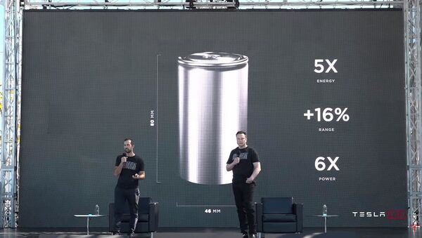 Tesla Battery Day. - Sputnik Việt Nam