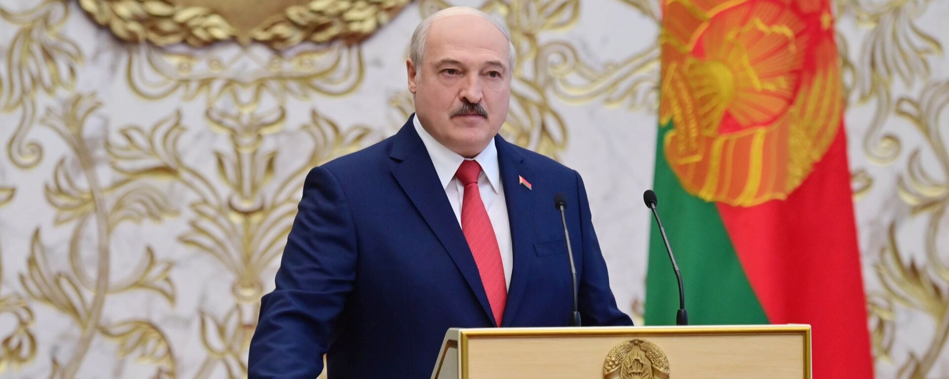 Tổng thống Belarus Alexander Lukashenko tại lễ nhậm chức ở Minsk - Sputnik Việt Nam, 1920, 11.11.2021