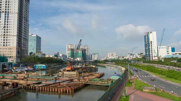 Xây dựng tại Thành phố Hồ Chí Minh. - Sputnik Việt Nam