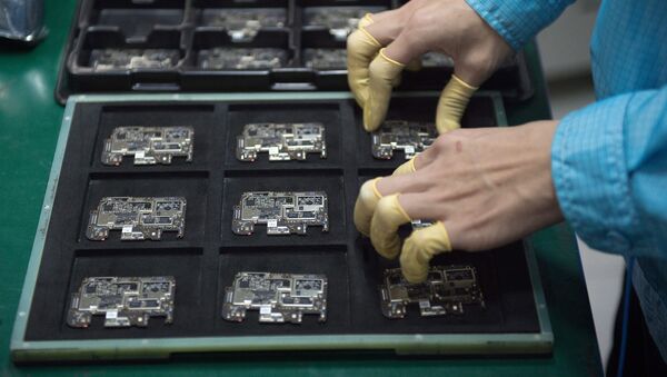 Sản xuất chip ở Trung Quốc. - Sputnik Việt Nam
