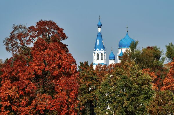 Nhà thờ Đức Mẹ Chí Thánh ở Gatchina, tỉnh Leningrad - Sputnik Việt Nam