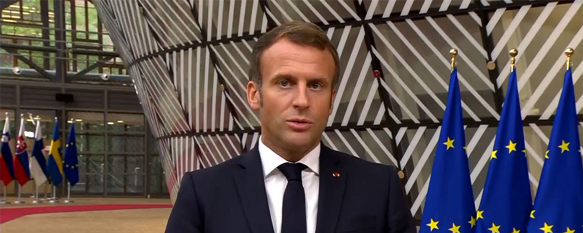 Tổng thống Pháp Emmanuel Macron - Sputnik Việt Nam, 1920, 11.04.2022