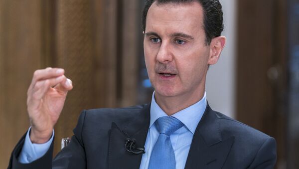 Tổng thống Syria Bashar al-Assad. - Sputnik Việt Nam