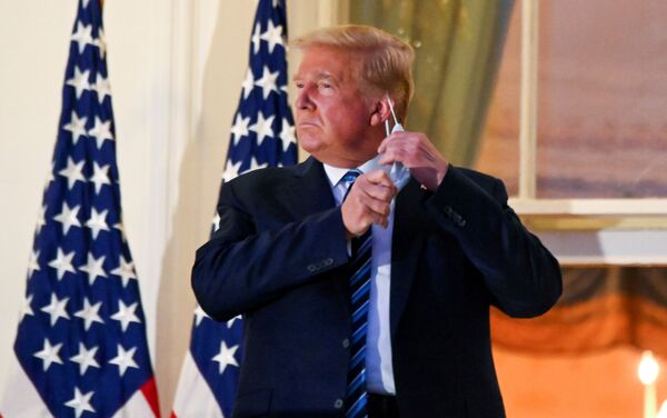 Tổng thống Mỹ Donald Trump tại Nhà Trắng, Washington - Sputnik Việt Nam