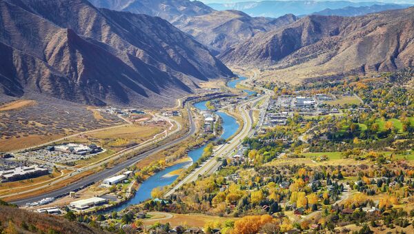 Thị trấn nghỉ mát Glenwood Springs, bang Colorado - Sputnik Việt Nam