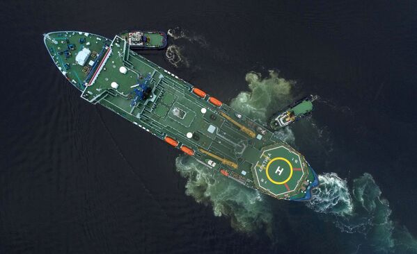 Tàu phá băng nguyên tử «Arktika» đến Murmansk, Nga - Sputnik Việt Nam