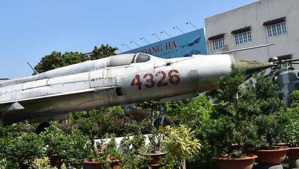 Tiêm kích MiG-21 tại Bảo tàng Không quân Việt Nam tại TP. - Sputnik Việt Nam