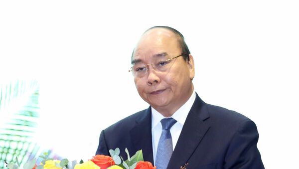 Thủ tướng Nguyễn Xuân Phúc phát biểu tại buổi lễ. - Sputnik Việt Nam