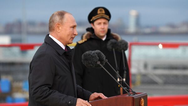 Chuyến công tác của Tổng thống Liên bang Nga V.Putin tới Quận Tây Bắc Liên bang - Sputnik Việt Nam