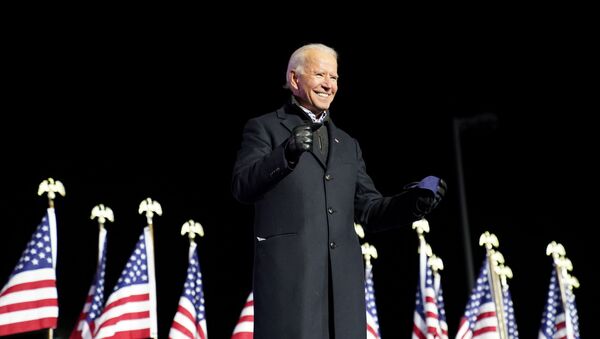 Ứng cử viên tổng thống Hoa Kỳ Joe Biden - Sputnik Việt Nam