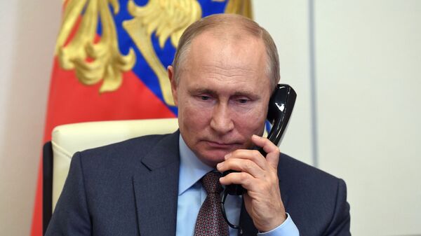 Tổng thống Nga Putin và Tổng thống Belarus Lukashenko đã tiến hành điện đàm - Sputnik Việt Nam