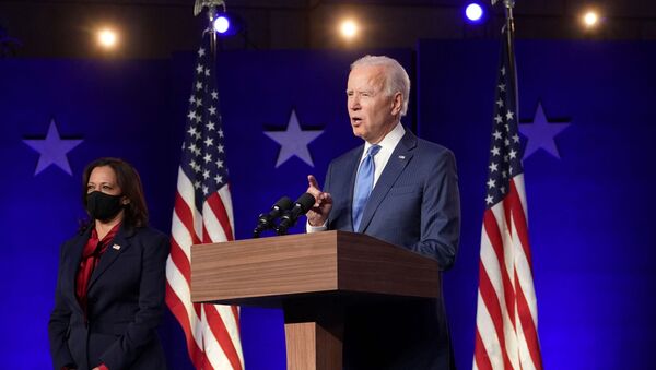 Ứng cử viên Tổng thống Mỹ Joe Biden. - Sputnik Việt Nam