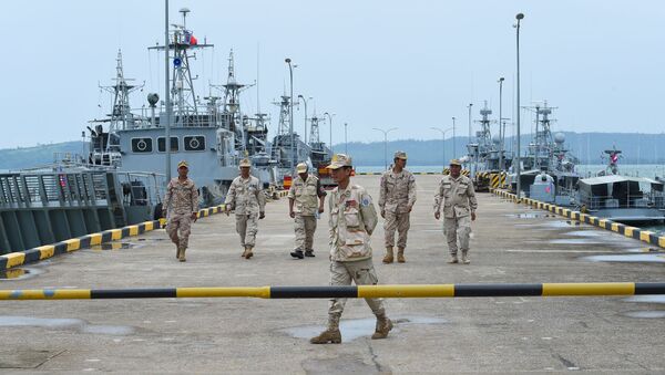Căn cứ hải quân Ream ở Campuchia - Sputnik Việt Nam