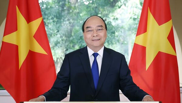 Thủ tướng Chính phủ Nguyễn Xuân Phúc gửi Thông điệp tới Diễn đàn. - Sputnik Việt Nam