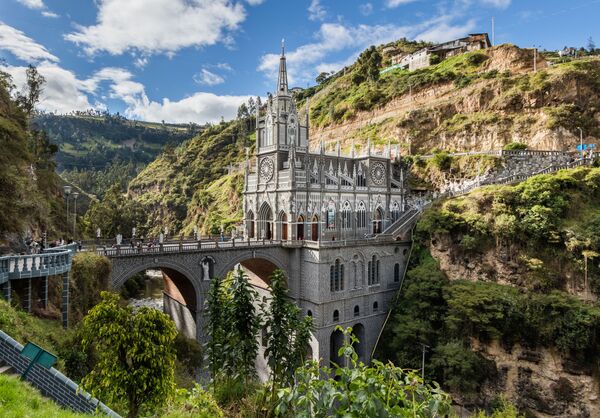 Cầu Vương cung thánh đường Las Lajas ở Colombia - Sputnik Việt Nam