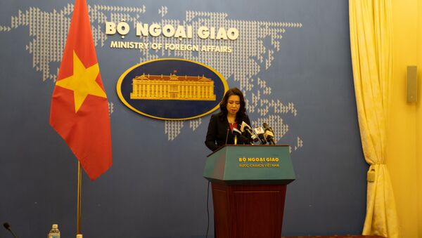 Phát ngon viên Bộ Ngoại giao Việt Nam Lê Thị Thu Hằng - Sputnik Việt Nam
