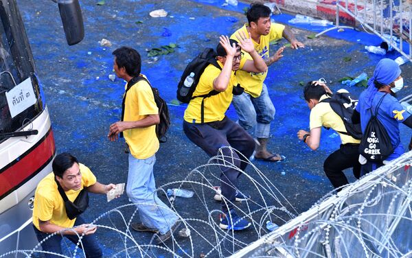 Các cuộc biểu tình chống chính phủ ở Thái Lan - Sputnik Việt Nam