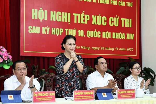 Chủ tịch Quốc hội Nguyễn Thị Kim Ngân lên tiếng về vụ án tử tù Hồ Duy Hải Chủ tịch Quốc hội Nguyễn Thị Kim Ngân lên tiếng về vụ án tử tù Hồ Duy Hải - Sputnik Việt Nam