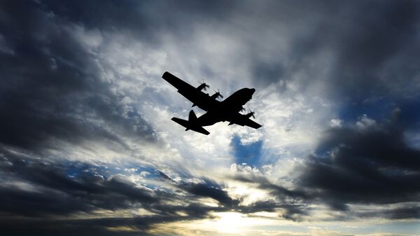 Máy bay vận tải quân sự C-130 Hercules của Không quân Mỹ. - Sputnik Việt Nam