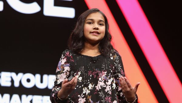Trẻ em của năm, nhà nghiên cứu công nghệ cao 15 tuổi Gitanjali Rao - Sputnik Việt Nam