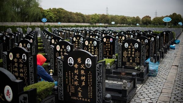 Truyền thông: Người đàn ông Trung Quốc tổ chức đám tang để tìm ra ai sẽ tham dự - Sputnik Việt Nam
