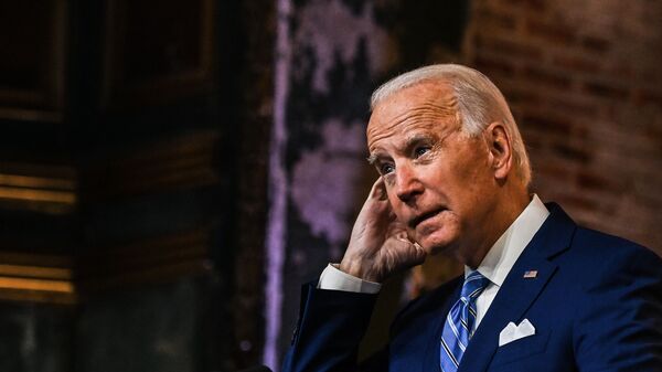 Tổng thống đắc cử Hoa Kỳ Joe Biden phát biểu trong Lễ Tạ ơn ở Wilmington - Sputnik Việt Nam