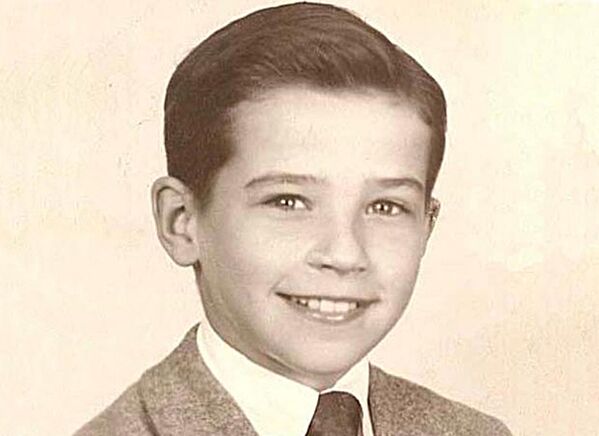 Thượng nghị sĩ Joe Biden lúc 10 tuổi, năm 1952 - Sputnik Việt Nam