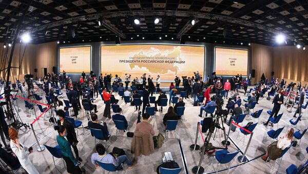 Cuộc họp báo lớn của Tổng thống Vladimir Putin - Sputnik Việt Nam