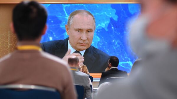 Cuộc họp báo thường niên của Tổng thống Nga Putin - Sputnik Việt Nam